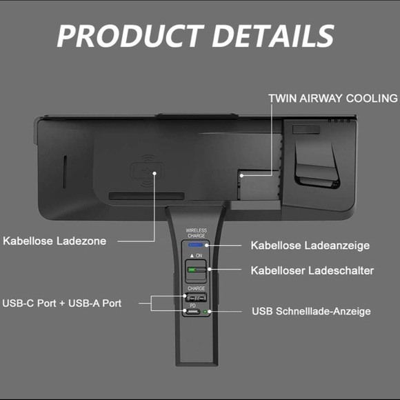 Braveking1 Wireless Charger BMW X5 X6 2014 2015 2016 2017 2018 Center Console - Picture 2 of 8